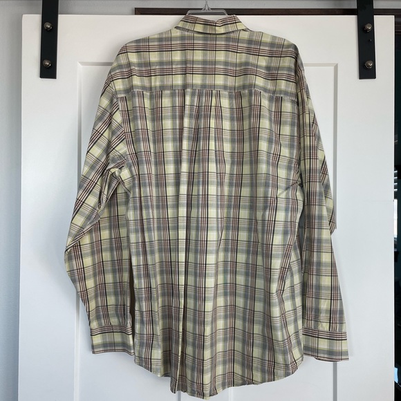 Cutter & Buck Plaid Dress Shirt Men’s XL - Picture 4 of 4